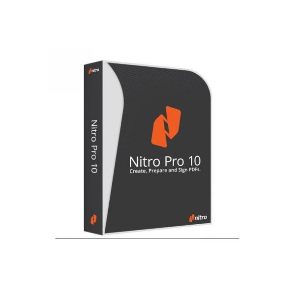 NITRO Pro 10 PDF File Creator Editor